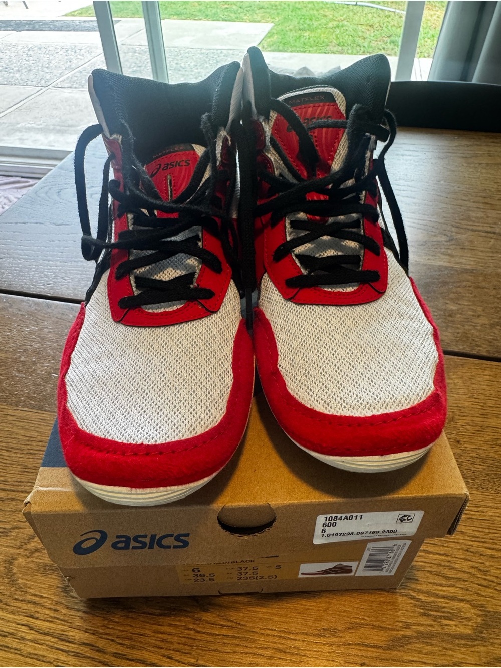 Asics Kids wrestling/parkour shoes
